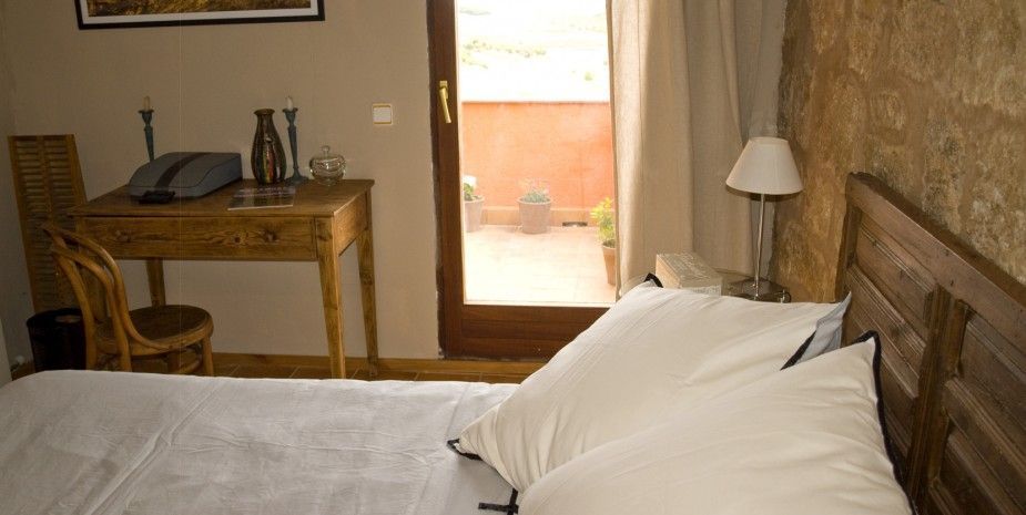 Acceso a la terraza privada